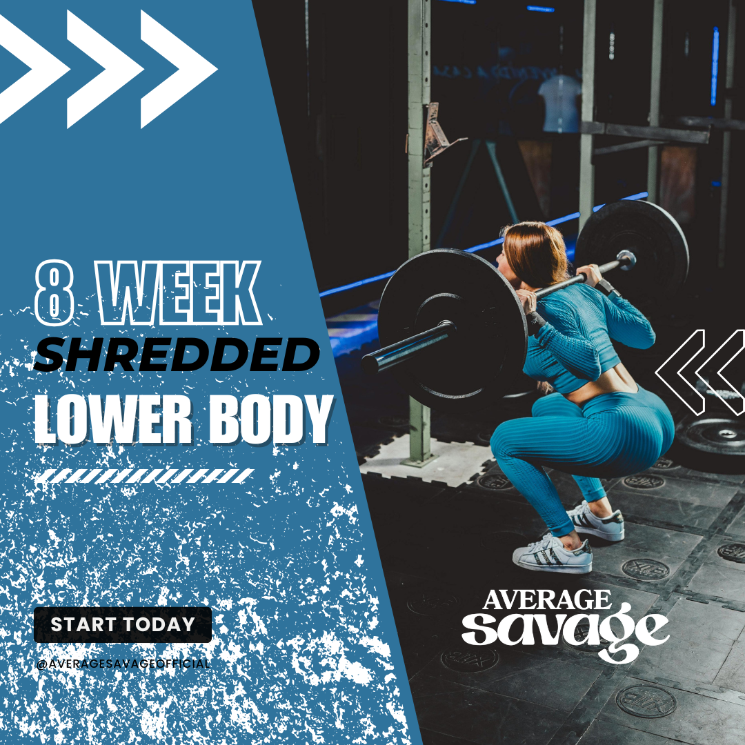 8 Week Shredded Lower Body & Abs (Gym)