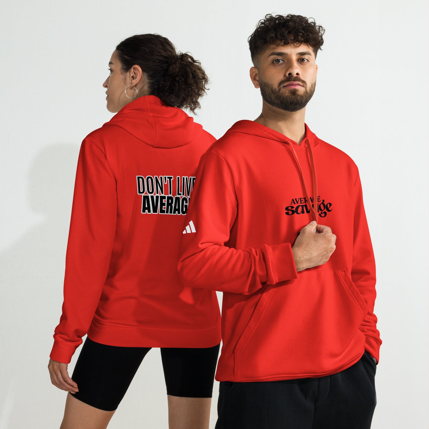 Don't Live Average Fleece Hoodie