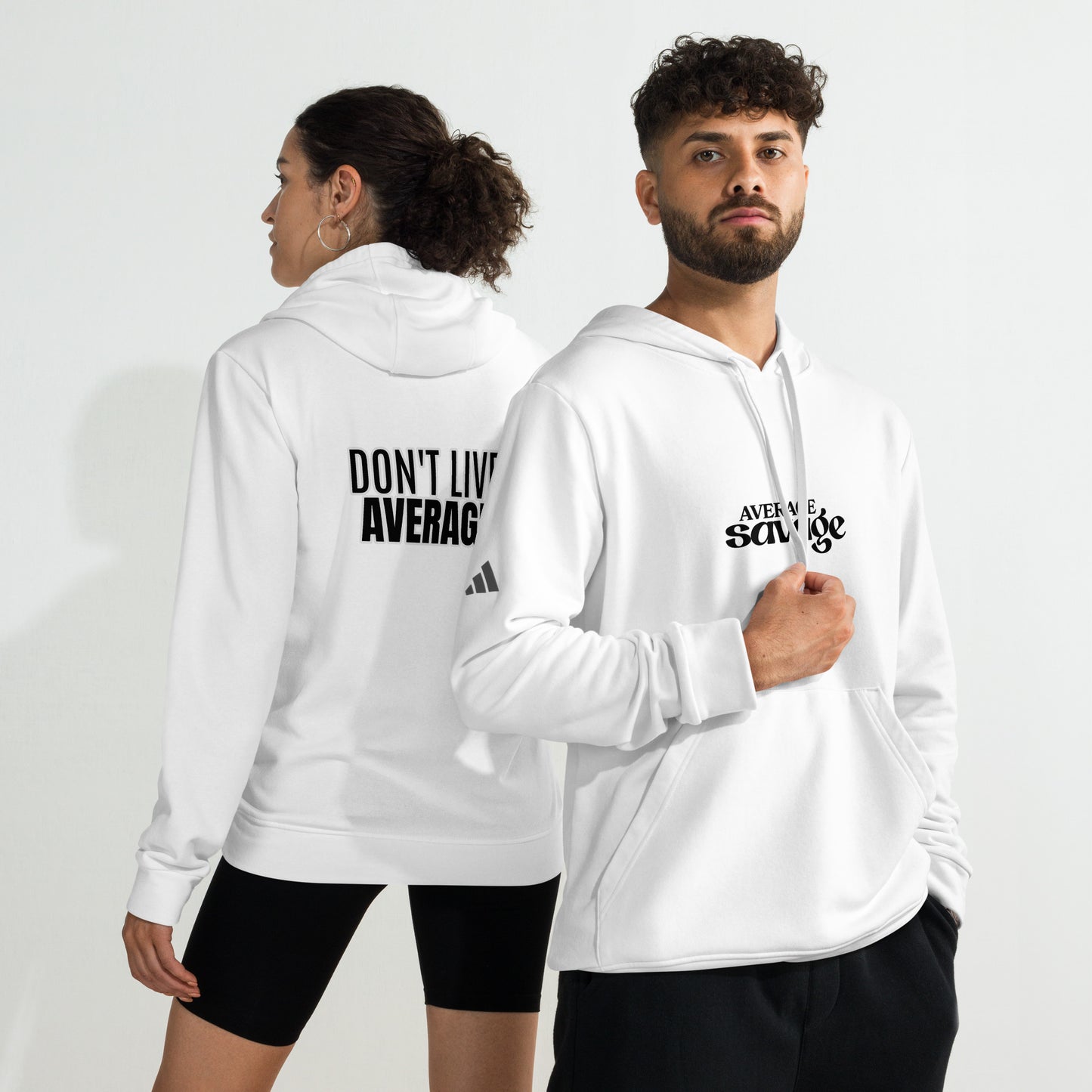 Don't Live Average Fleece Hoodie