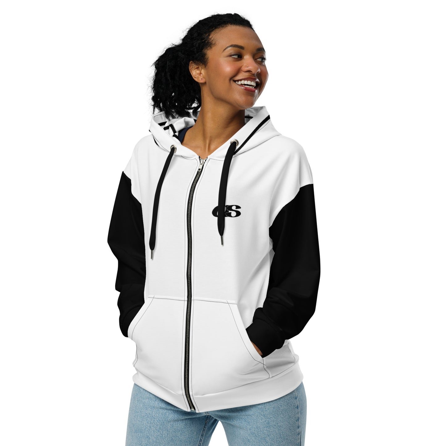 Unisex zip hoodie