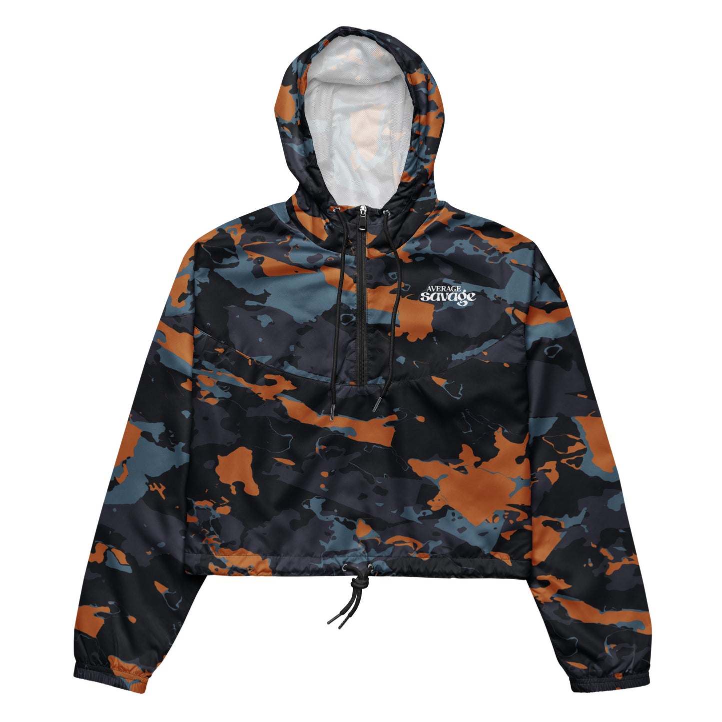 Women’s Camo-Line cropped windbreaker