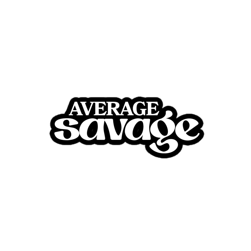 Stickers (White/Black) Average Savage