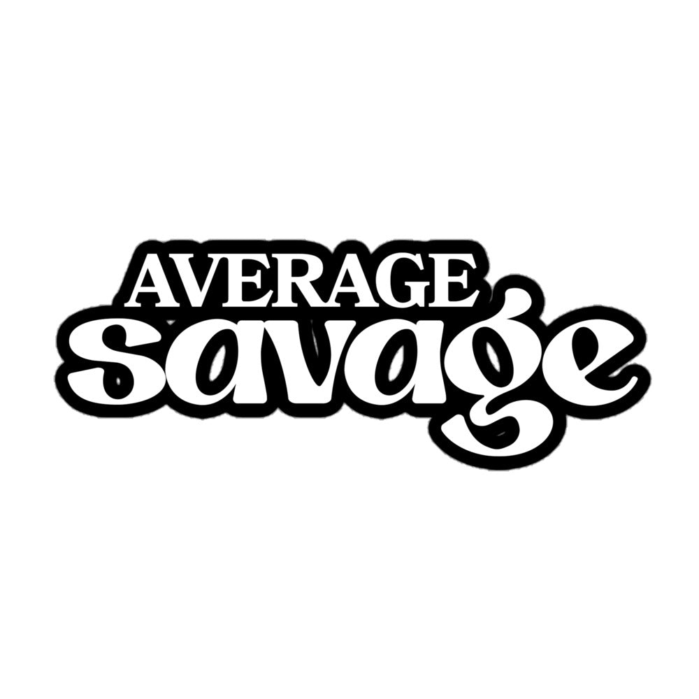 Stickers (White/Black) Average Savage