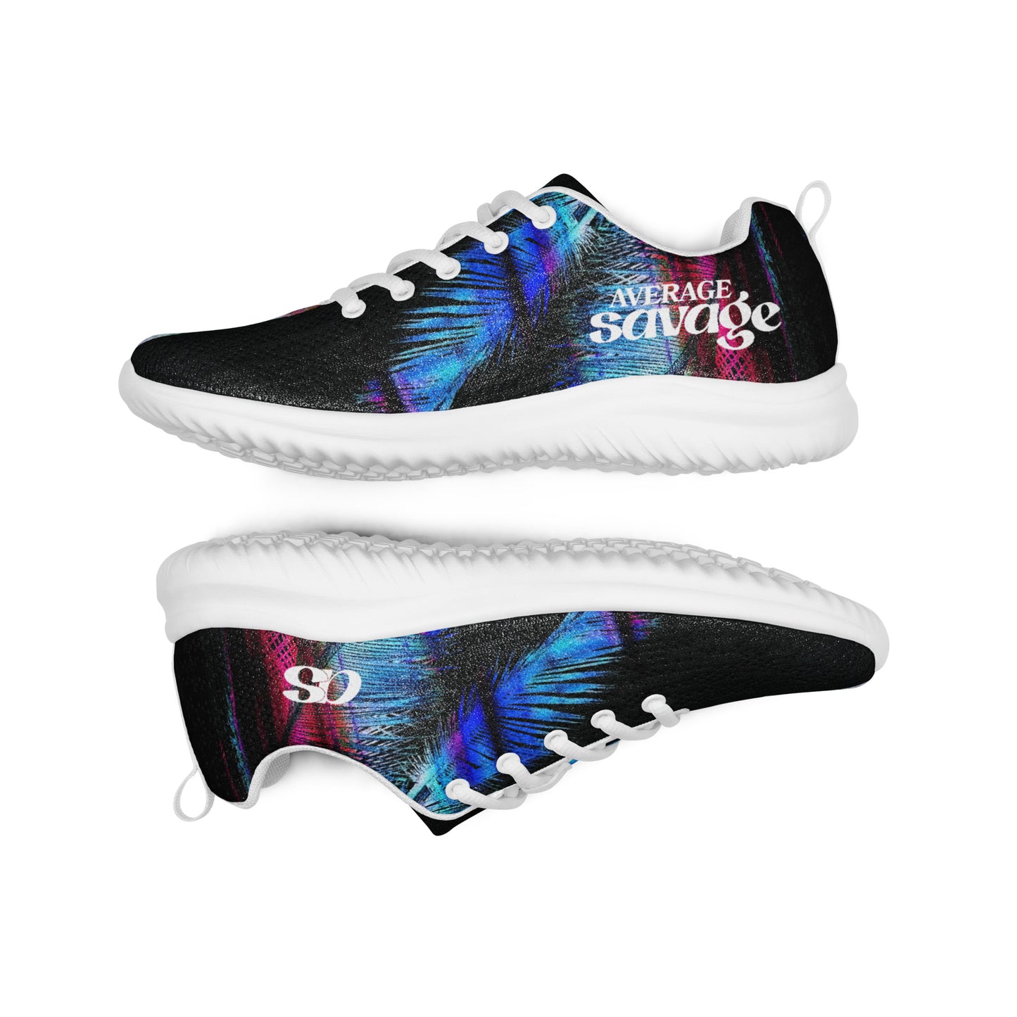 Men’s Athletic Shoes - Tropical Design