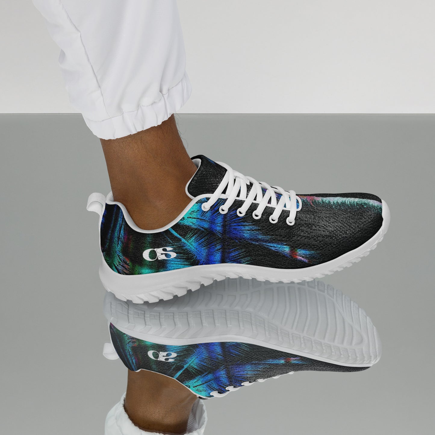 Men’s Athletic Shoes - Tropical Design