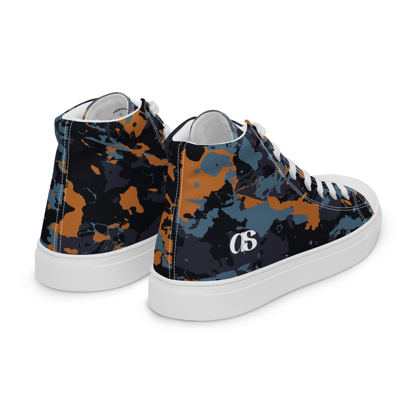 Men’s Camo-Line high top canvas shoes