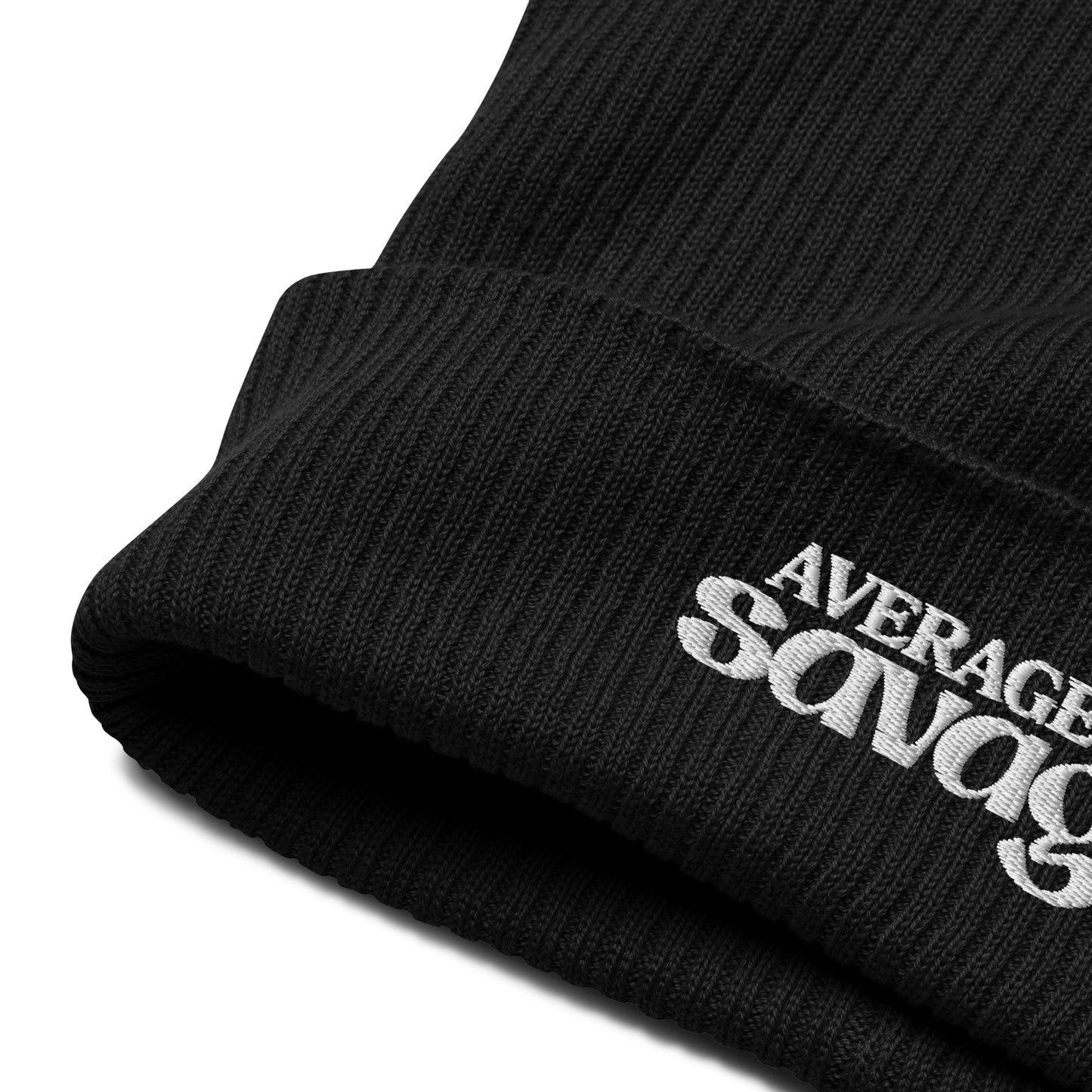 Organic Ribbed Beanie