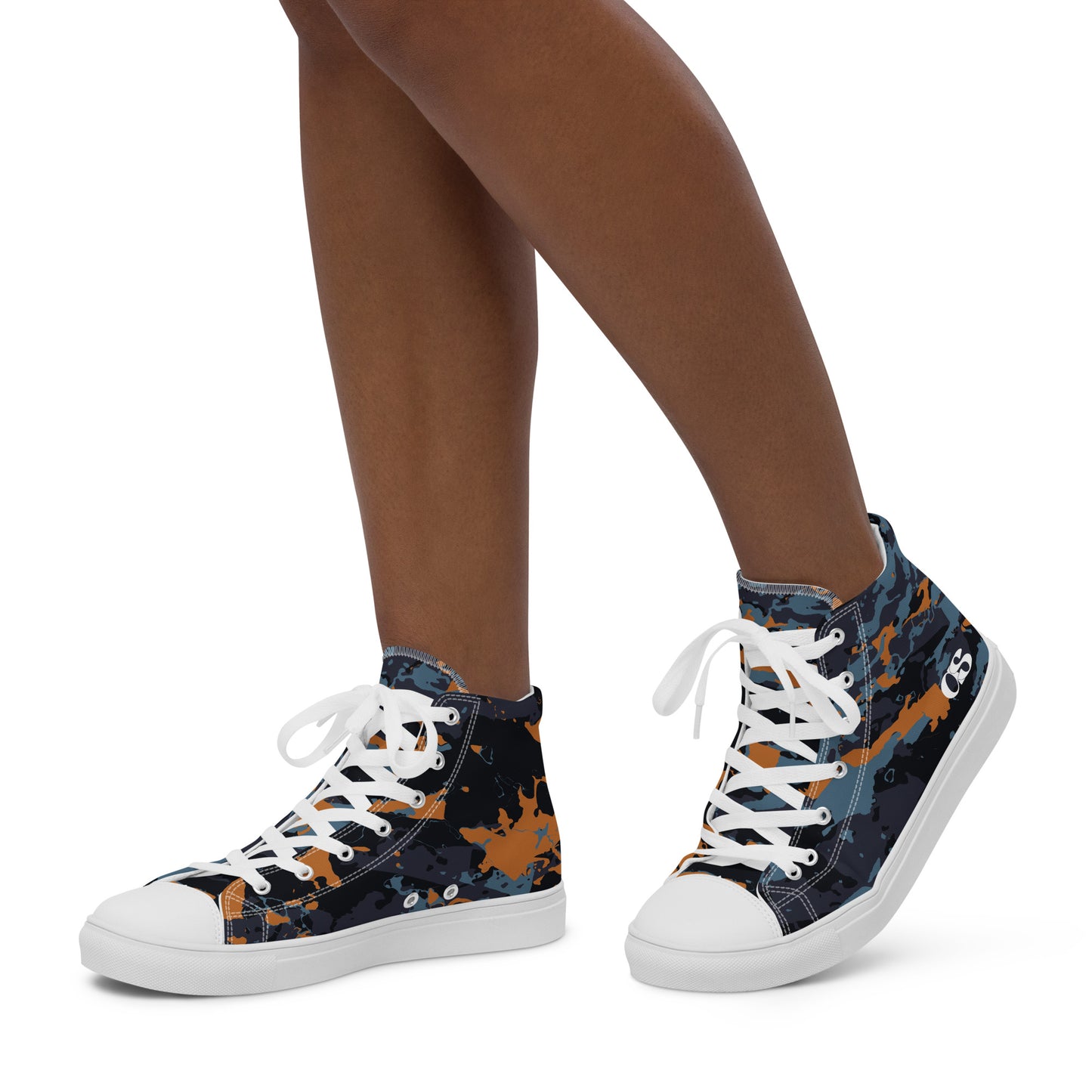 Women’s Camo-Line high top canvas shoes