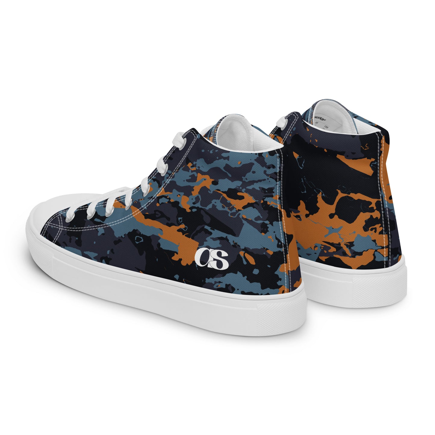 Women’s Camo-Line high top canvas shoes