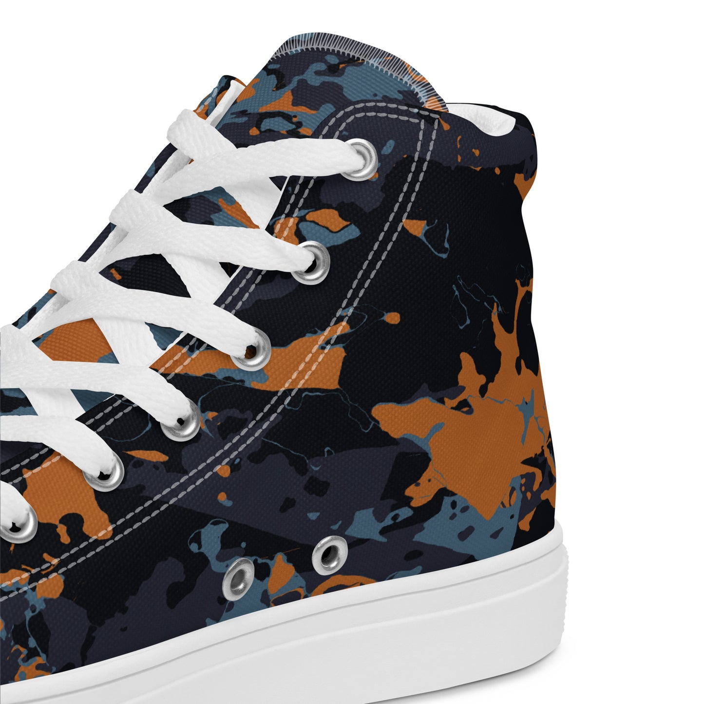 Women’s Camo-Line high top canvas shoes