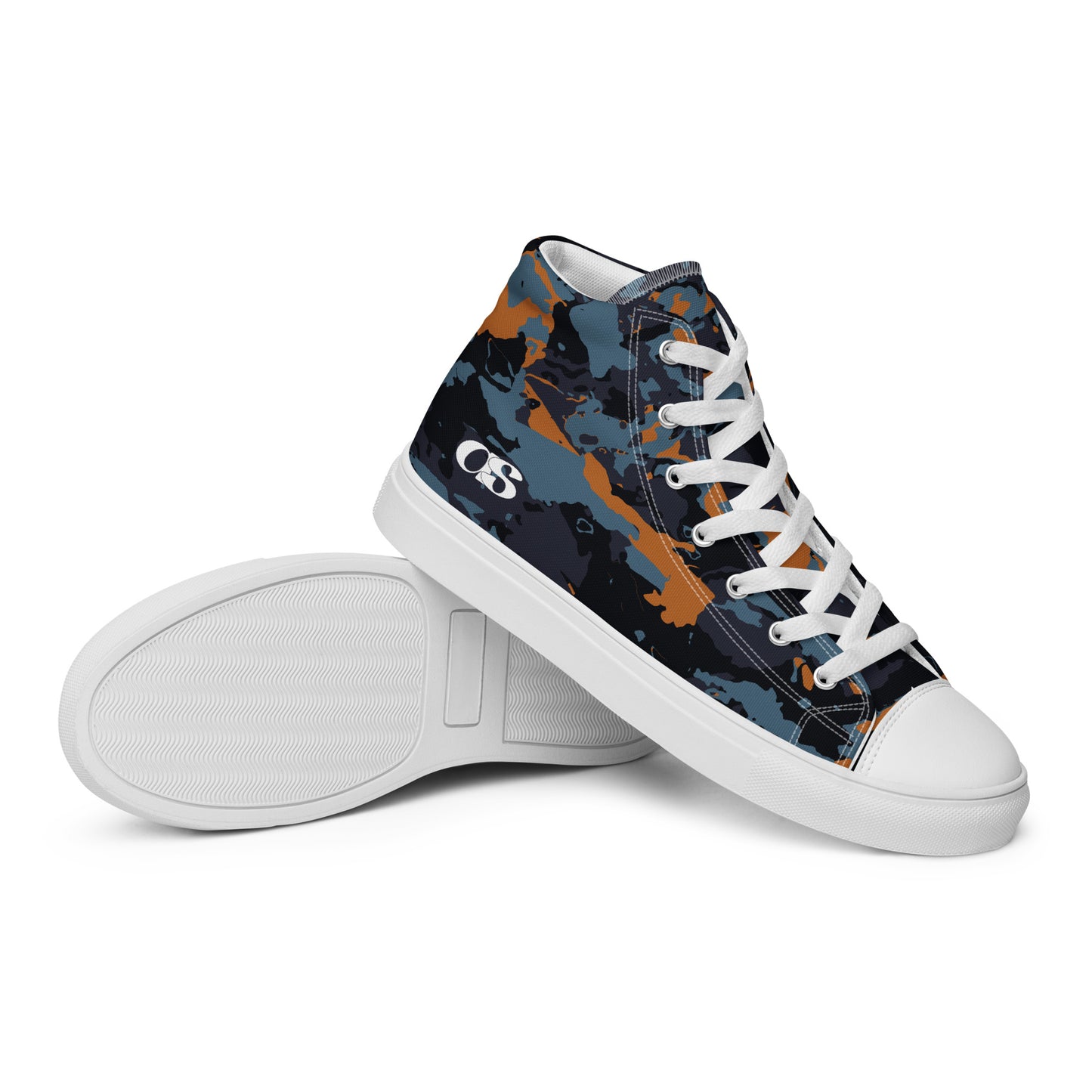 Women’s Camo-Line high top canvas shoes